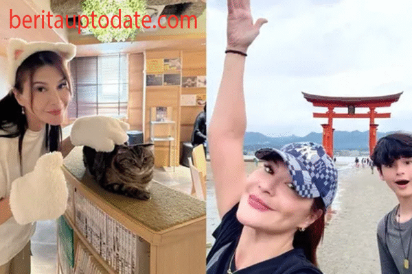 Momen Tamara Bleszynski Liburan di Jepang Bersama Kenzou Momen Tamara Bleszynski